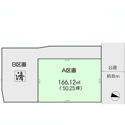 下山口の中でも海よりの物件が出ました