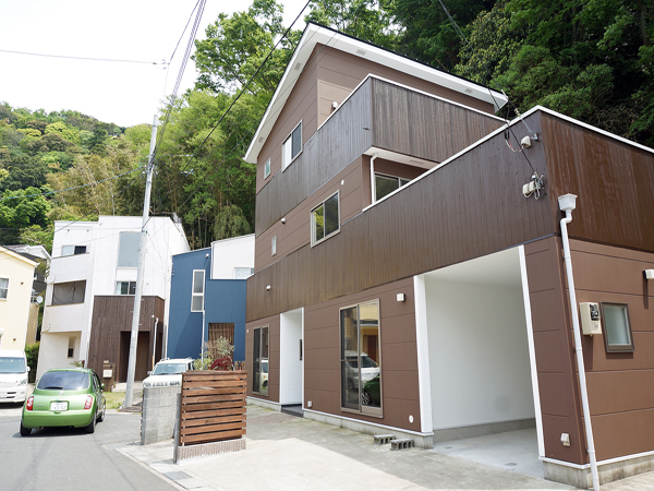 緑豊かな気持ちの良い立地。