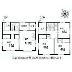 材木座のレトロさん、リノベにも良し。図面