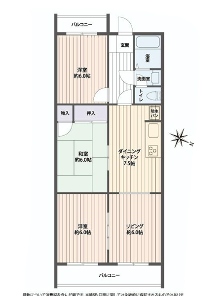 「なぎさ橋マンション」と名付けたいの図面
