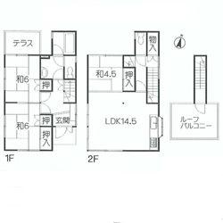 葉山、丸見え!の貸家