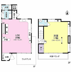 デザイナーがリノベした潮騒が聴こえる古民家図面