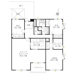 風と緑と低層リノベ図面