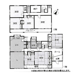 2世帯でも3世帯でも。懐広いっす。の図面